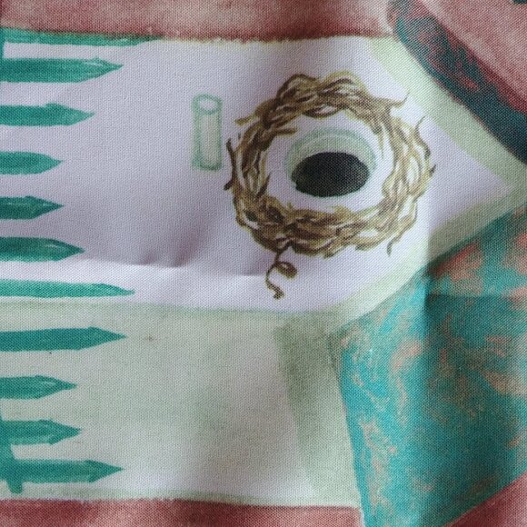 Garden Yard Banner Flag Curtain - Picture 4 of 8